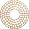 Ekena Millwork Fink Wood Fretwork Pierced Ceiling Medallion, Alder, 34"OD x 12 3/8"ID x 3/8"T CMWP34X34X0375FFAL - alternate 1